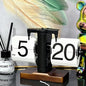 European Style Automatic Flip Clock for Home Decor