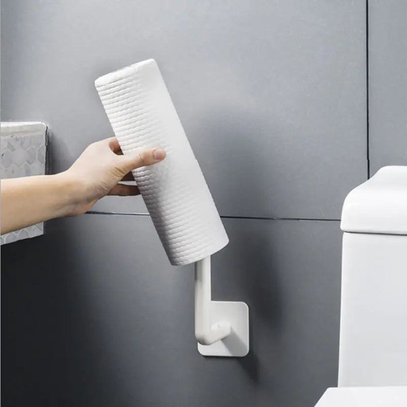 Multifunctional Wall-Mounted Kitchen Paper Roll Holder