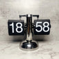 European Style Automatic Flip Clock for Home Decor