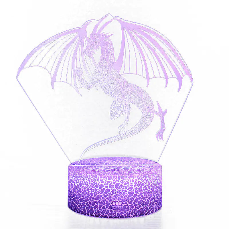 Creative 3D Cartoon LED Table Lamp for Bedroom