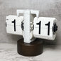 European Style Automatic Flip Clock for Home Decor