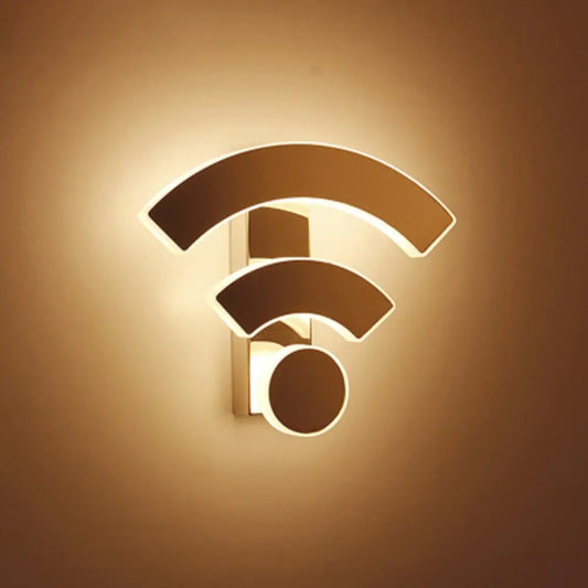 LED Modern White Acrylic Wall Lamp for Bedroom