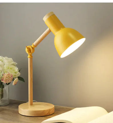 Nordic Eye Protection Simple Bedroom Bedside Lamp
