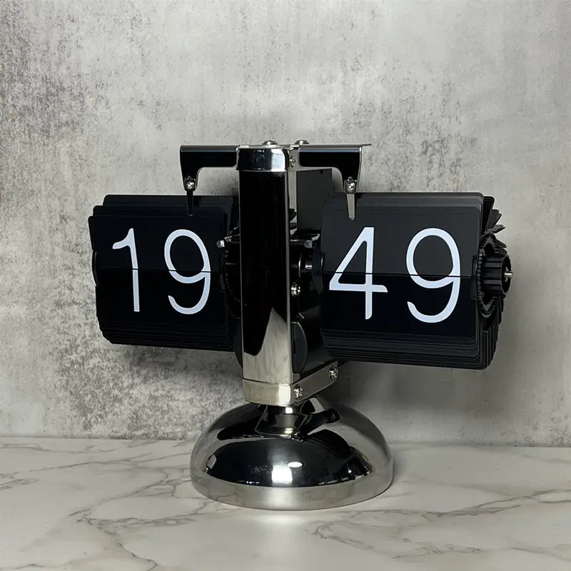 European Style Automatic Flip Clock for Home Decor