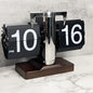 European Style Automatic Flip Clock for Home Decor