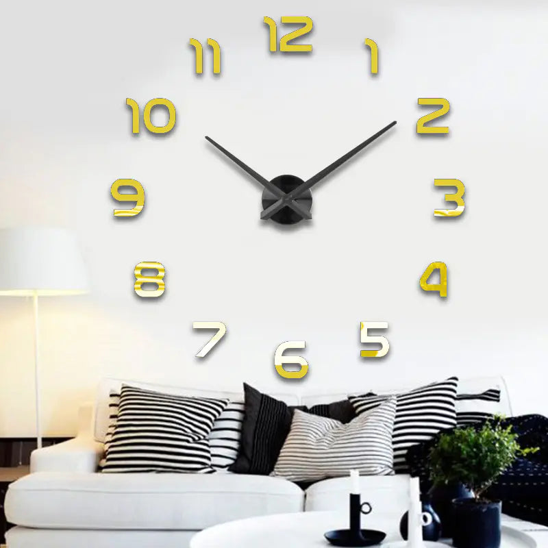 Creative DIY Wall Clock for Modern Home Decor