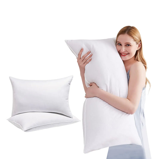 Mr.Ye Bed Pillows for Sleeping King Size 2 Pack Premium Luxury Hotel Quality Soft Pillows Down Alternative Filling for Back Stomach or Side Sleepers White