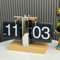 European Style Automatic Flip Clock for Home Decor